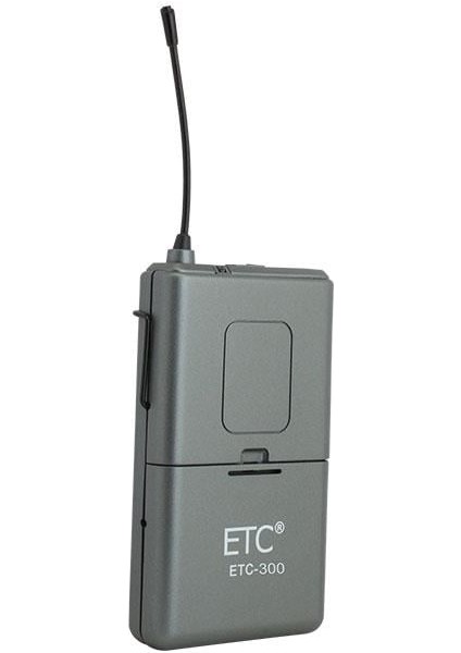 ETC-300 Yedek Yaka Telsiz Mikrofon