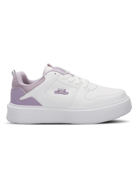 LONDON I Kadın Sneaker Koşu & Yürüyüş Ayakkabısı Beyaz / Lila
