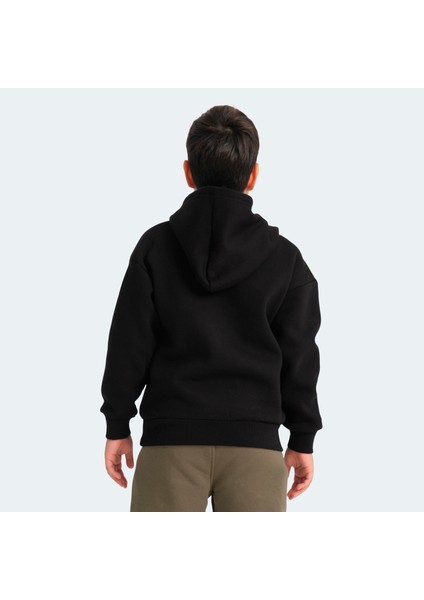 LENE Unisex Çocuk Sweatshirt Siyah