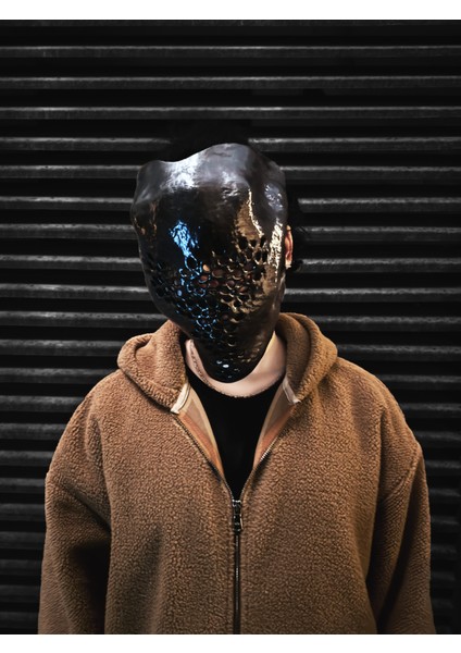 Simbiyotik Tripofobi Venom Uzaylı Maskesi