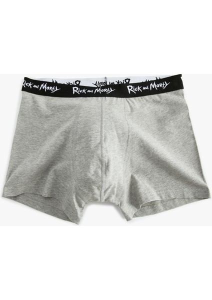 Pamuklu 3'lü Lisanslı Rick And Morty Boxer Seti