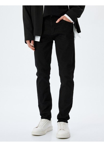 Slim Fit Kot Pantolon - Brad Jean