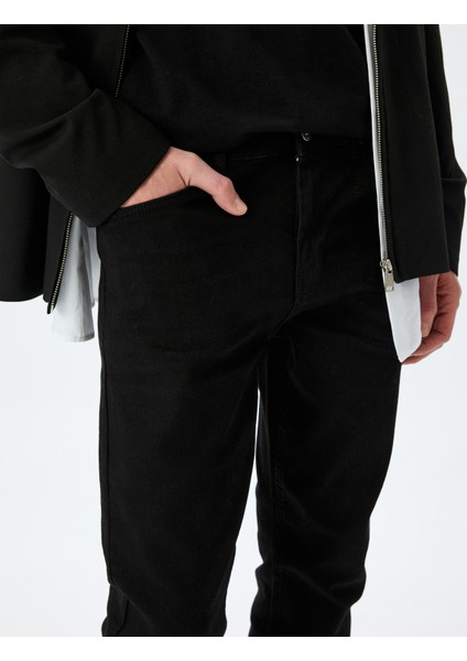 Slim Fit Kot Pantolon - Brad Jean
