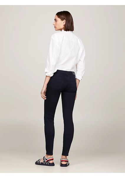 Kadın Th Flex Como Yüksek Bel Skinny Jeans - Lacivert