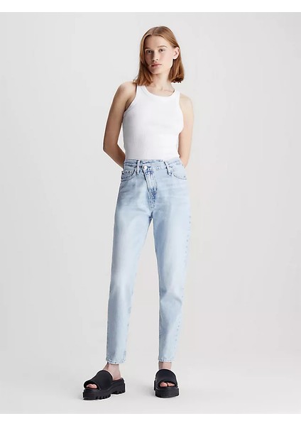 Kadın Streç Yüksek Bel Slim Fit Jeans Kot Pantolon - Açık Mavi fiyatları