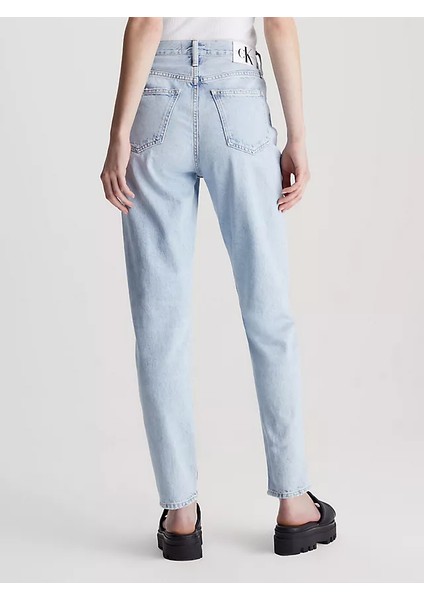 Kadın Streç Yüksek Bel Slim Fit Jeans Kot Pantolon - Açık Mavi modelleri