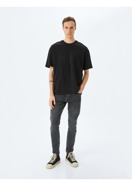 Slim Fit Kot Pantolon - Brad Jean