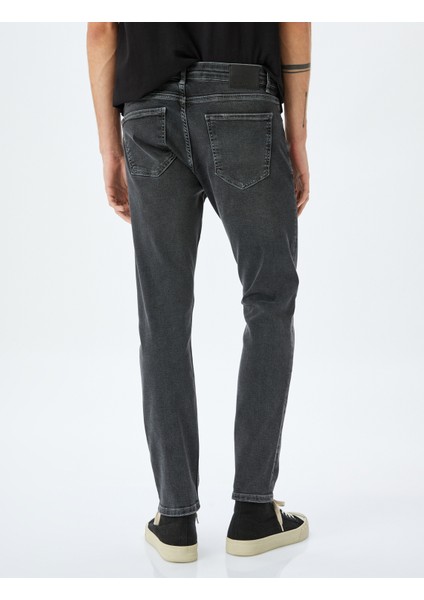 Slim Fit Kot Pantolon - Brad Jean