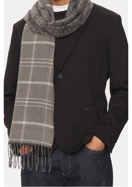 Erkek Mıto 4g Logolu Atkı - Siyah fırsatları