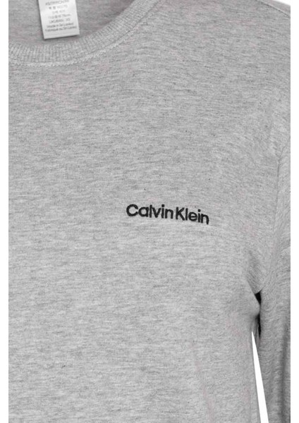 Kadın L/s Marka Logolu Sweatshirt - Gri fırsatları