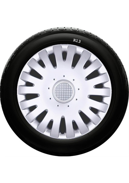 Sks Fiat Jant Kapağı 13 Inc Kırılmaz 1 Takım 4 Adet NO:108