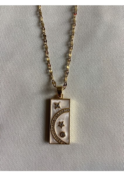 Gold Renk Çelik Tarot Kolye modelleri