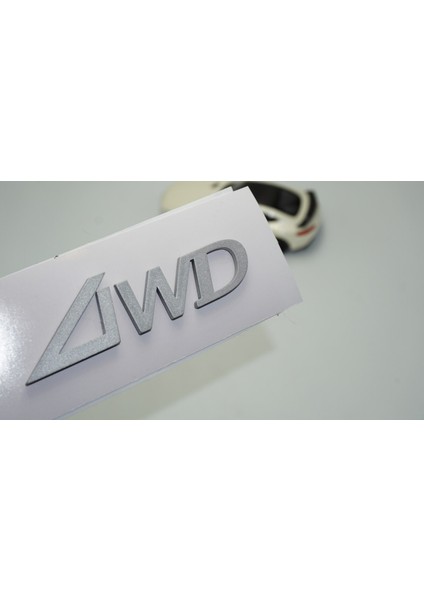 4WD Bagaj 3m Gri Abs Yazı Logo Hyundai Ile Uyumlu