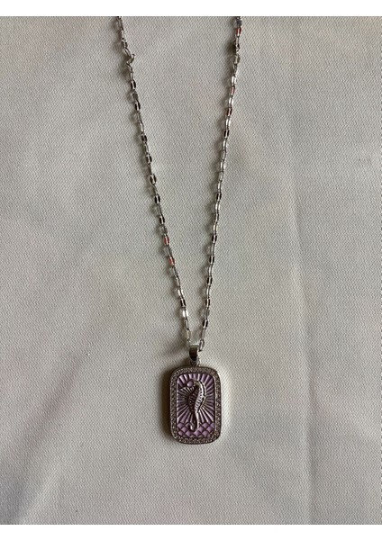 Gümüş Renk Çelik Tarot Kolye modelleri