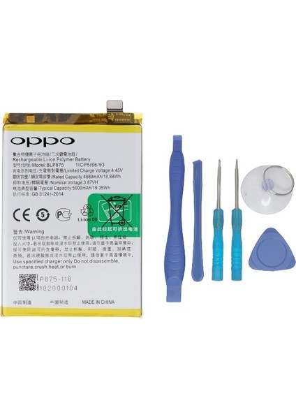 Oppo Realme C55 - Blp875 - Batarya - Batarya Pil Sıfır Orijinal + TAMİR SETİ fiyatları