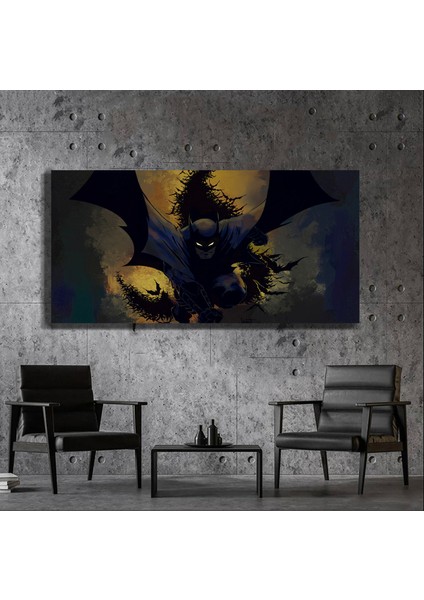 Süper Kahramanlar Yapay Zeka Destekli, 3D Dekoratif Baskı Yatay Cam Tablo 76 fırsatları