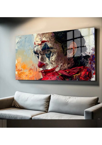 Süper Kahramanlar Yapay Zeka Destekli, 3D Dekoratif Baskı Yatay Cam Tablo 404