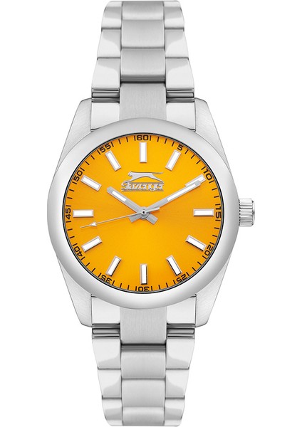 Gümüş Kadın Kol Saati Su Geçirmez