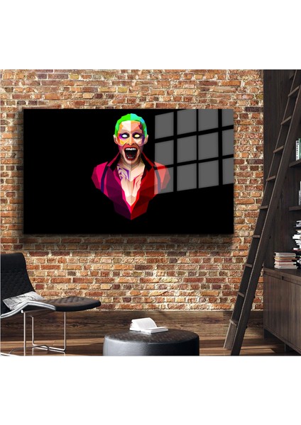 Süper Kahramanlar Yapay Zeka Destekli, 3D Dekoratif Baskı Yatay Cam Tablo 06