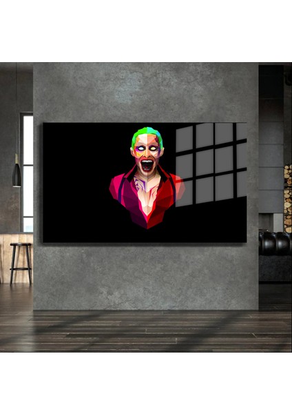 Süper Kahramanlar Yapay Zeka Destekli, 3D Dekoratif Baskı Yatay Cam Tablo 06