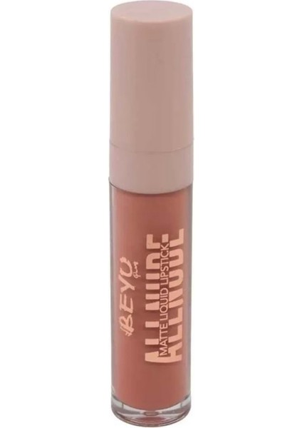 Paris All Nude Matte Liquid Lipstick Mat Ruj 03