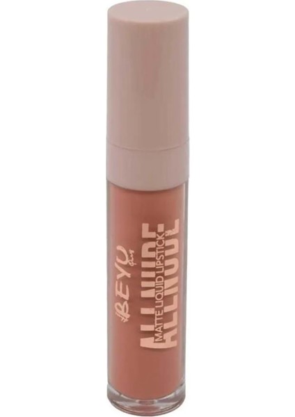 Paris All Nude Matte Liquid Lipstick Mat Ruj 01