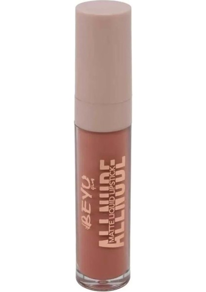 Paris All Nude Matte Liquid Lipstick Mat Ruj 02