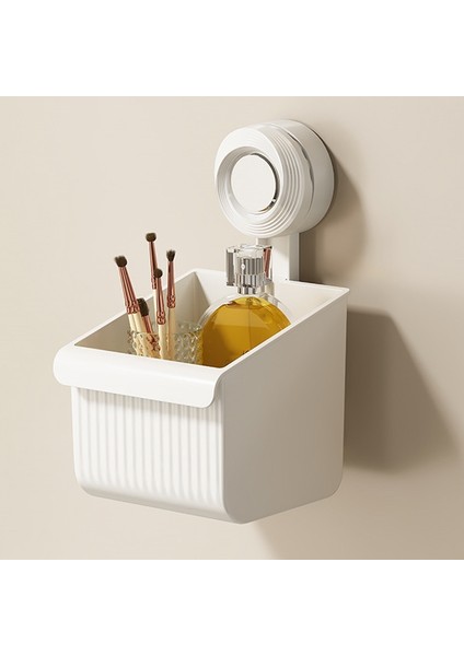 Yuekeda-Duvara Monte Banyo Depolama Rafı, 10,2 x 12,4 x 18,4cm (Yurt Dışından)