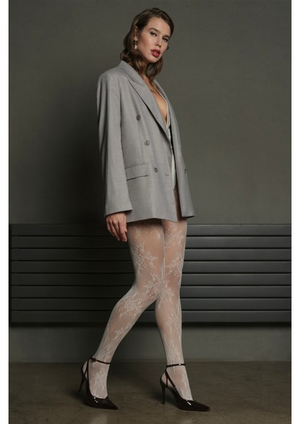Fishnet Lace Külotlu Çorap fiyatları
