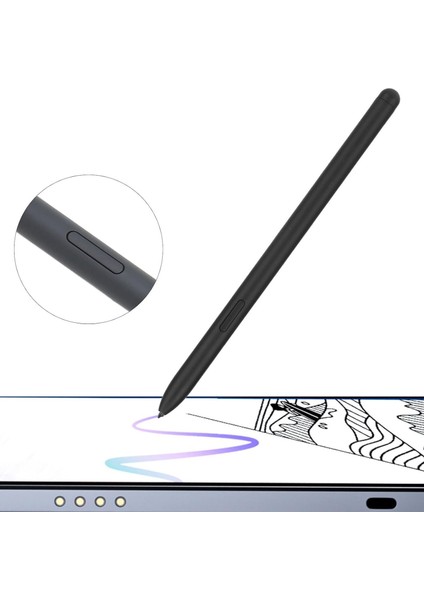 Samsung Galaxy Tab S6 Lite P610 P615 Uyumlu S Pen Dokunmatik Stylus Kalem ve Yedek Uç