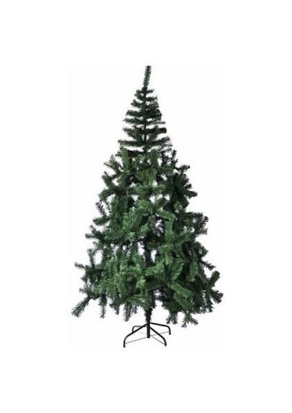 Yılbaşı Çam Ağacı Sık Dallı Demir Ayak 150 cm 300 Dal - Parti Malzemeleri - Happy New Year
