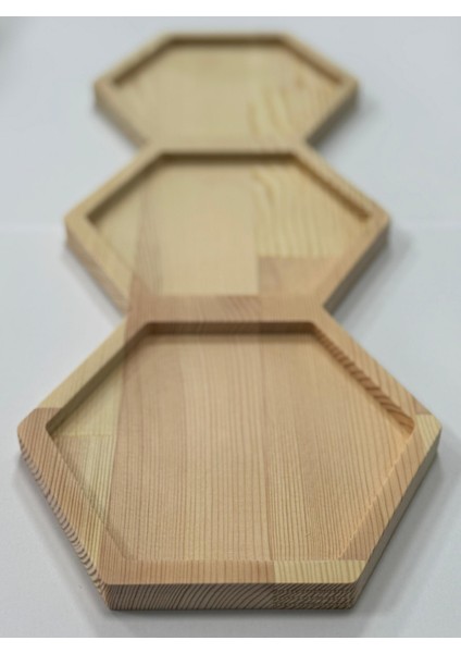 Ahşap Ladin Nehir Sunum/çerez Tabağı fiyatları