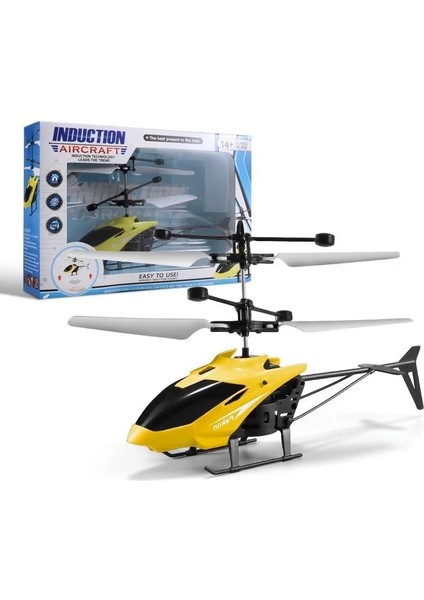 Mini Helikopter Drone Kırılmaz Indüksiyon Uçak Uçak Modeli Çocuk Oyuncakları (Yurt Dışından)