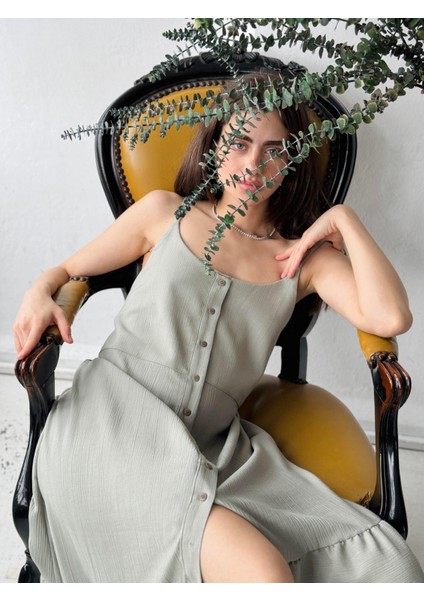 Adel Askılı Elbise Kadın Çağla fiyatları