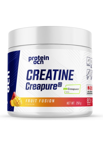 Creatine Creapure® - Fruit Fusion - 250G - 83 Servis