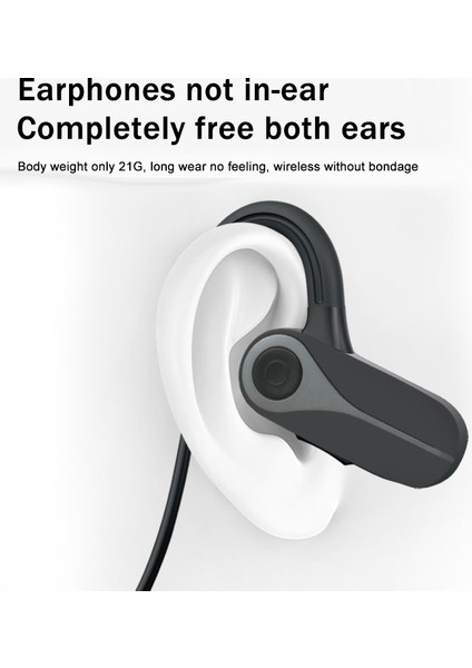 B8 Hava Iletimli Kulaklık Bluetooth 5.3 Su Geçirmez Kablosuz Spor Müzik Oyun Boyun Bantlı Kulaklık - Yeşil (Yurt Dışından) fırsatları