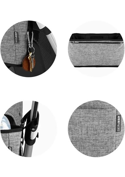 Grab&go Ultra Araba Düzenleyici Gri Melanj