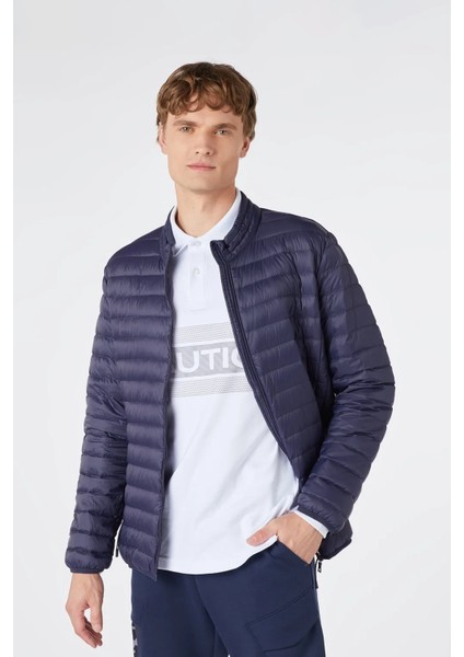 Erkek Standart Fit Mont - Lacivert