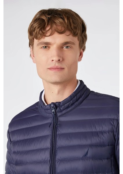 Erkek Standart Fit Mont - Lacivert