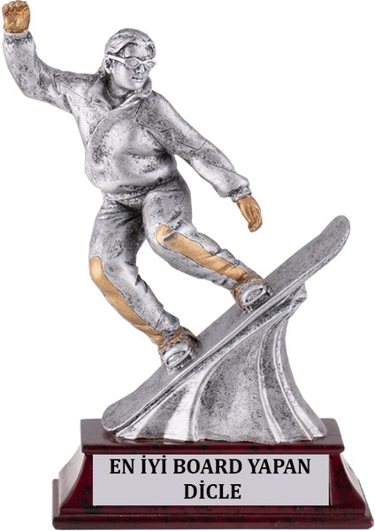Board Kupası - En Iyi Board Yapan Ödül Kupası Snowboard -Kaykay