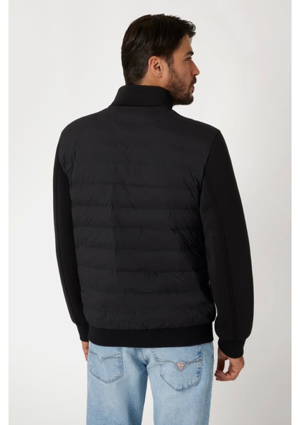 Erkek Stretch Scuba Şişme Mont - Siyah fiyatları