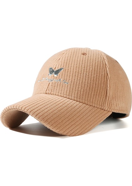 Büyük Baş Çevresi ve Küçük Sivri Uçlu Kadınlar Için Yeni Sonbahar ve Kış Beyzbol Şapkası, Dış Mekan Sıcak Günlük Şapka, Kadife Şapka (Yurt Dışından)