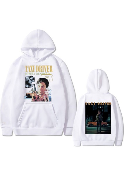 Klasik Korku Gerilim Film Taksi Sürücü Robert De Niro Grafik Hoodie Casual Boy Tişörtü 634