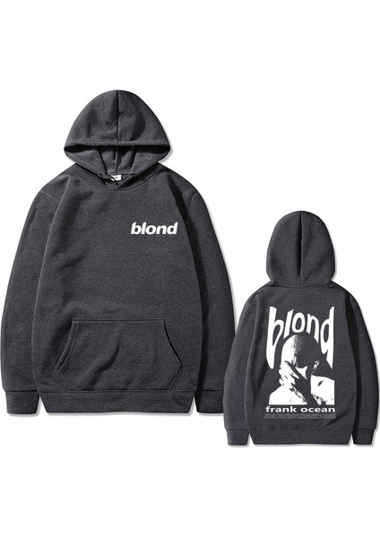 Popüler Şarkıcı R & B Frank Retro Hoodie Adam Okyanus Moda Büyük Beden Kazak SA664