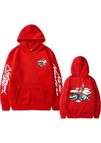 Şarkıcı Natanael Cano Nata Montana Hoodie Hoodie Dos Tumbados Tembellik Grafik Sweatshirt ERK717