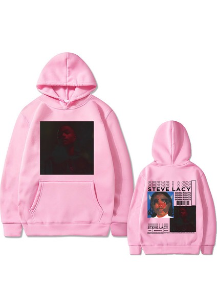 Rapçi Steve Lacy Ikizler Hakları Albüm Kapağı Grafik Hoodie K HOO786