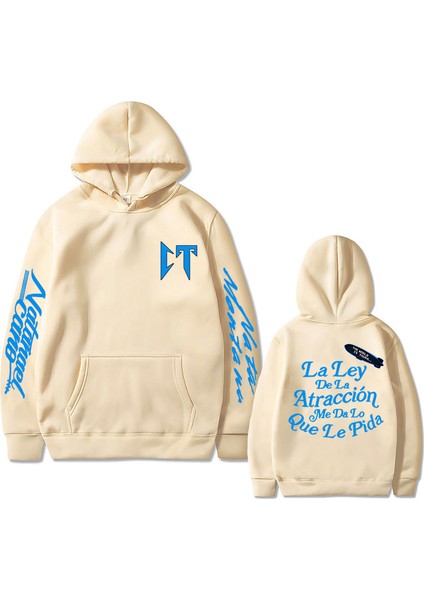 Şarkıcı Natanael Cano Tumdos Tumbados La Ley De La Atraccion Bana Da Lo Que Le Pida Hoodie ER762