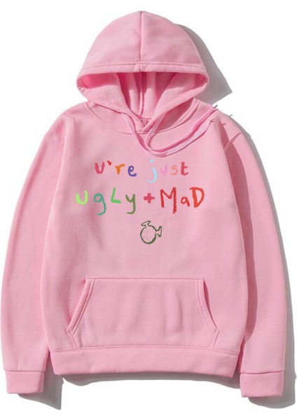 Beabadoobee U Konum Sadece Çirkin ve Mad Grafik Hoodie Moda Sanat Estetik T771
