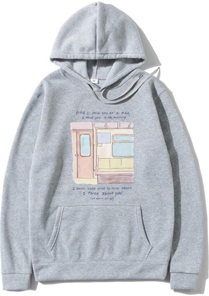 Ingiliz Rock Grubu 1975 Hakkında Size Grafik Hoodie K VINTAGE737