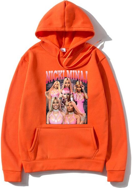 Rap Kraliçe Nicki Minaj Moda Hoodie Kazak Vintage Casual Boy Hoodies ERKE738